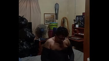Preview 1 of Cogiendo A Mi Suegra Argentina - Brij Jerks Off &amp_ Cums In A Swimsuit