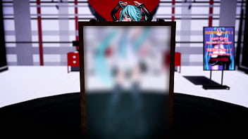 Preview 2 of Force To Get Me Pregnant - Hatsune Miku Sex Challenge MMD by HDL