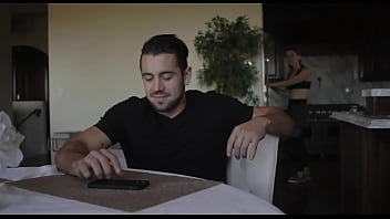 Preview 1 of Rimjob Regan Fox - Big cock hot transsexual fucks guy
