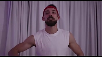 Preview 1 of Night Sleep Sex Jizzboom - Hot transexual fucks guy ass