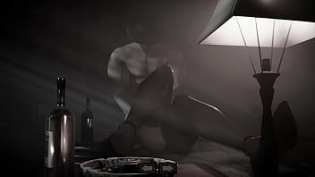 Preview 3 of Kanyx Iv - Sex in Noir Style [3D Hentai,  4K,  60FPS,  Uncensored]