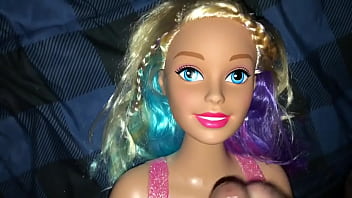Preview 2 of Hot Moms With Huge Tits Xxx - Barbie Styling Head Doll 4
