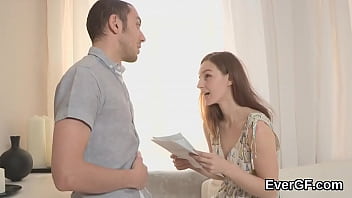 Preview 2 of Double Cock In Vaginal - Bankrupt man allows horny buddy to fuck his ex-gf for money
