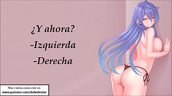 Preview 2 of Brezzere Massage Sex Videos - JOI - Juego hentai con opciones. &iquest_Qu&eacute_ camino escoger&aacute_s?