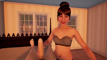 Preview 4 of Mane Animal - XPorn3D Asian Teen Virtual Reality Handjob
