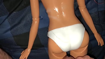 Preview 4 of Show Cx - 28 Inch Rainbow Hair Barbie Doll Back