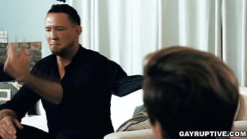 Preview 2 of Women Lasbi - Pierce Paris takes his cock whore Jordan Lake inside to teach him a real les by spanking his twink ass and by face fucking his mouth!