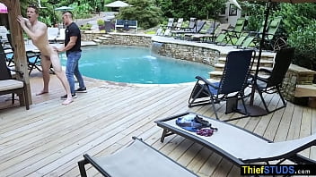 Preview 3 of Worlsex - Security guard catching and fucking a teen perp in the pool