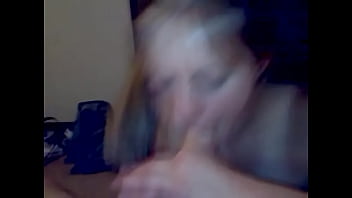 Preview 2 of Xnxx14 Hd - Slut Sucks Balls and Spits Sperm All Over His Dick