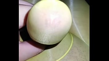 Preview 1 of Alanah Fuck Wadboy - 连体JJ套丝袜打飞机