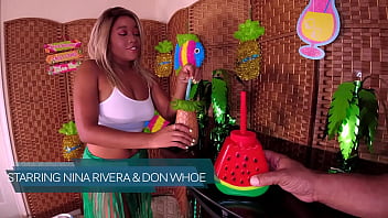 Preview 1 of Sex Boxer - Nina Rivera Suck Don Whoe &#039_s Dick like no other 1/2 Super Hot Films Don and Nina