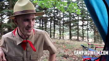 Preview 1 of Sil Ton Xxx - Campside Gay Bang