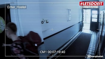 Preview 1 of Dice Xvideos Com - HORNYHOSTEL - (Gabi Gold,  Darrell Deeps) - Chubby Short Hair German Girl Surprise Fuck With A BBC In Her Room Full Scene