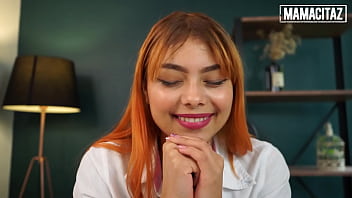 Preview 1 of Julia Mary Uni - MAMACITAZ - (Sara Lopez,  Logan Salamanca) - Latina Teen Fulfils Her Sexual Fantasies