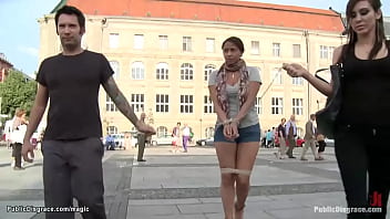 Preview 1 of Inden Auntty - Hot Spanish slut humiliated in public