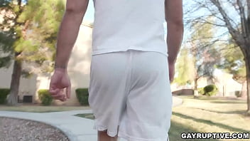 Preview 2 of Grildfrind Mom - Michael Del Ray is stalking his hot neighbor Ricky Larkin and is having dark thoughts about his old sorry ass,  but wakes up as a new version