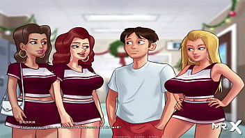 Preview 2 of Joyspron Rep - SummertimeSaga - You Deserve You Can See My Tits E1 # 64