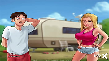 Preview 1 of Joyspron Rep - SummertimeSaga - You Deserve You Can See My Tits E1 # 64
