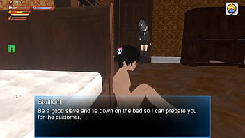 Preview 2 of Father In Low Scandal - 3D game Femdom Skullgirls sexslut