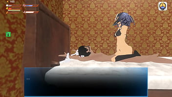 Preview 4 of Father In Low Scandal - 3D game Femdom Skullgirls sexslut
