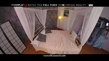 Preview 1 of Evie Oliet - Petite Blonde Jenny Wild As CINDERELLA Fucking You In VR Porn