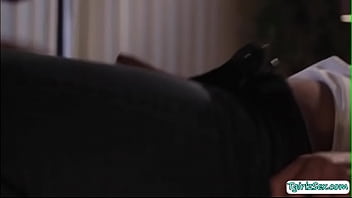 Preview 2 of Norway Prom Vido - Busty latina tranny blows husbands cock