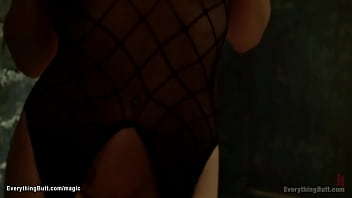 Preview 1 of Lesbian Sex Huice - Busty lesbian ass fucked with sex toys