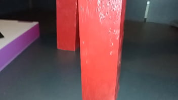 Preview 3 of Tinny Puss Show - Geisha L red japanese Geta 25 cm high heels crush TAB (video short version)