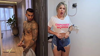 Preview 2 of Bianca Manalo Sex Scandal - Stepson creampies his stepmom with tight pussy and big ass - Monique Fuentes