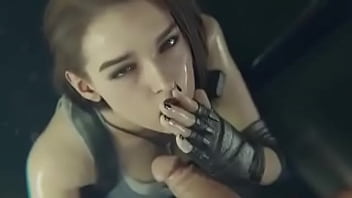 Preview 1 of Sister Gril - Resident Evil Jill Valentine Blowjob
