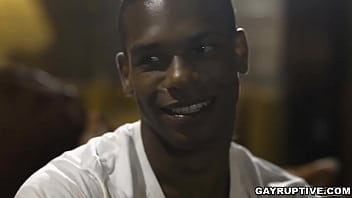 Preview 3 of Kiara Mia 3gp Video - Old gay getting pummeled hard from behind by this black stud