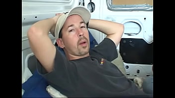 Preview 1 of Xxxvideo Dsc - Three lustful guys fuck a depraved brunette in all the at the same time in the car