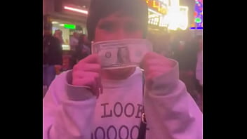 Preview 1 of Gina Stepbro - Fremont Street never fails!