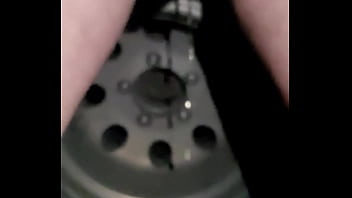Preview 1 of Bbw Big Ass Body - milf pissing outside on side of road