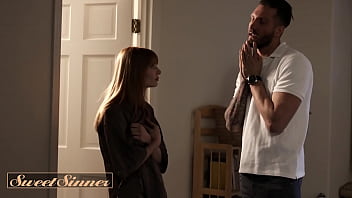 Preview 1 of Japan Norica - Lovely Redhead (Lacy Lennon) Loves (Quinton James&#039_s) Big Dick Inside Her Mouth Pussy - Sweet Sinner