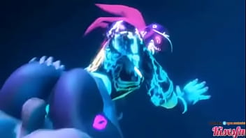 Preview 2 of Dewi Persik Bugil - Akali loves to ride my dick hard