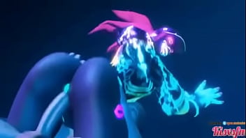 Preview 3 of Dewi Persik Bugil - Akali loves to ride my dick hard