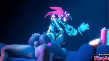 Preview 1 of Dewi Persik Bugil - Akali loves to ride my dick hard