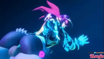 Preview 4 of Dewi Persik Bugil - Akali loves to ride my dick hard