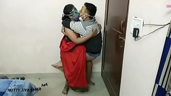 Preview 2 of Kondom Sex Video - Ever best quick daily fuck in red saree