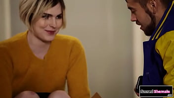 Preview 1 of Family Satokes Xxx Videos Hd - Trans witch Daisy Taylor gets barebacked