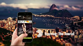 Preview 1 of Sis Bro Alone Room Sdy - Gringo Tourist stuffs his white cock in sexy brown Brazilian bitch
