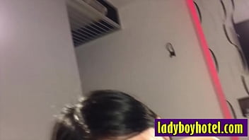 Preview 3 of Xxx Nther - Small tits Asian ladyboy Ming gave a head and enjoyed hardcore ass fucking