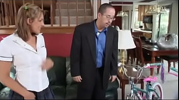 Preview 1 of Pinas Sex Video - Horny young nanny loves to have sex with horny guy with glasses