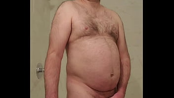 Preview 1 of Sexy Bondage Maid - Nude Martin Lavall&eacute_e mastubates,  ejaculates and eats his sperm