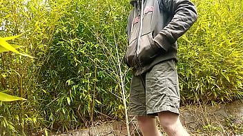 Preview 1 of Sis And Bro Assfucking - Big dick cumming outdoors