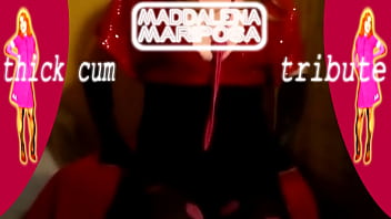 Preview 1 of Seel Band Sexi Video - Thick cum tribute for Maddalena Mariposa Crossdresser