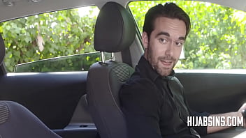 Preview 1 of Janet Kell - Wife In Hijab Fucks FBI Agent To Save Husband