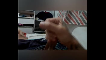 Preview 2 of Mea Malone And Cathy Heaven - Punheta no quarto sozinho