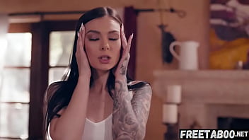 Preview 2 of Am Lee Small Taoe - Marley Brinx Gets Spanked By Angry Stepdad After Discovers His Secret - Full Movie On FreeTaboo.Net